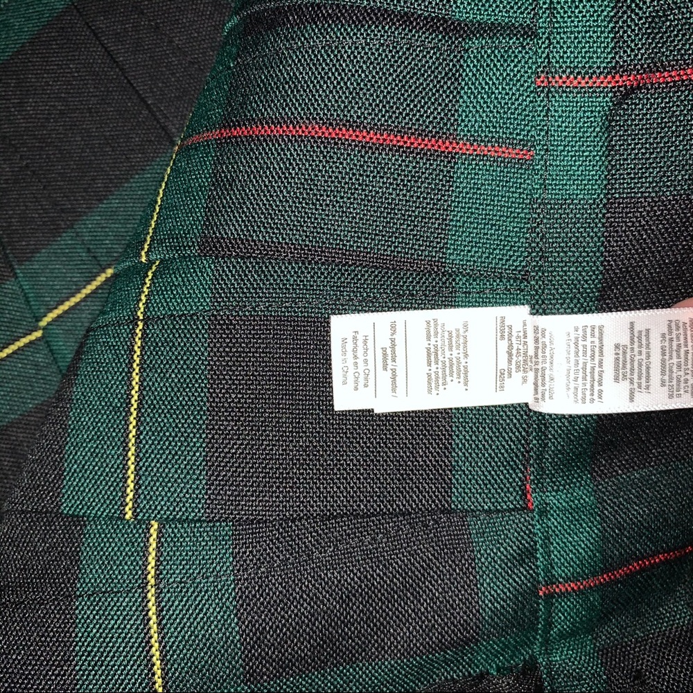 American Apparel Women's Plaid Tennis Skirt XS - Picture 9 of 9